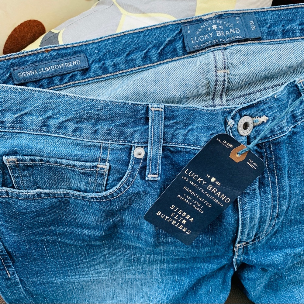 🆕 Lucky Brand Sienna Slim Boyfriend Jean - Picture 7 of 8